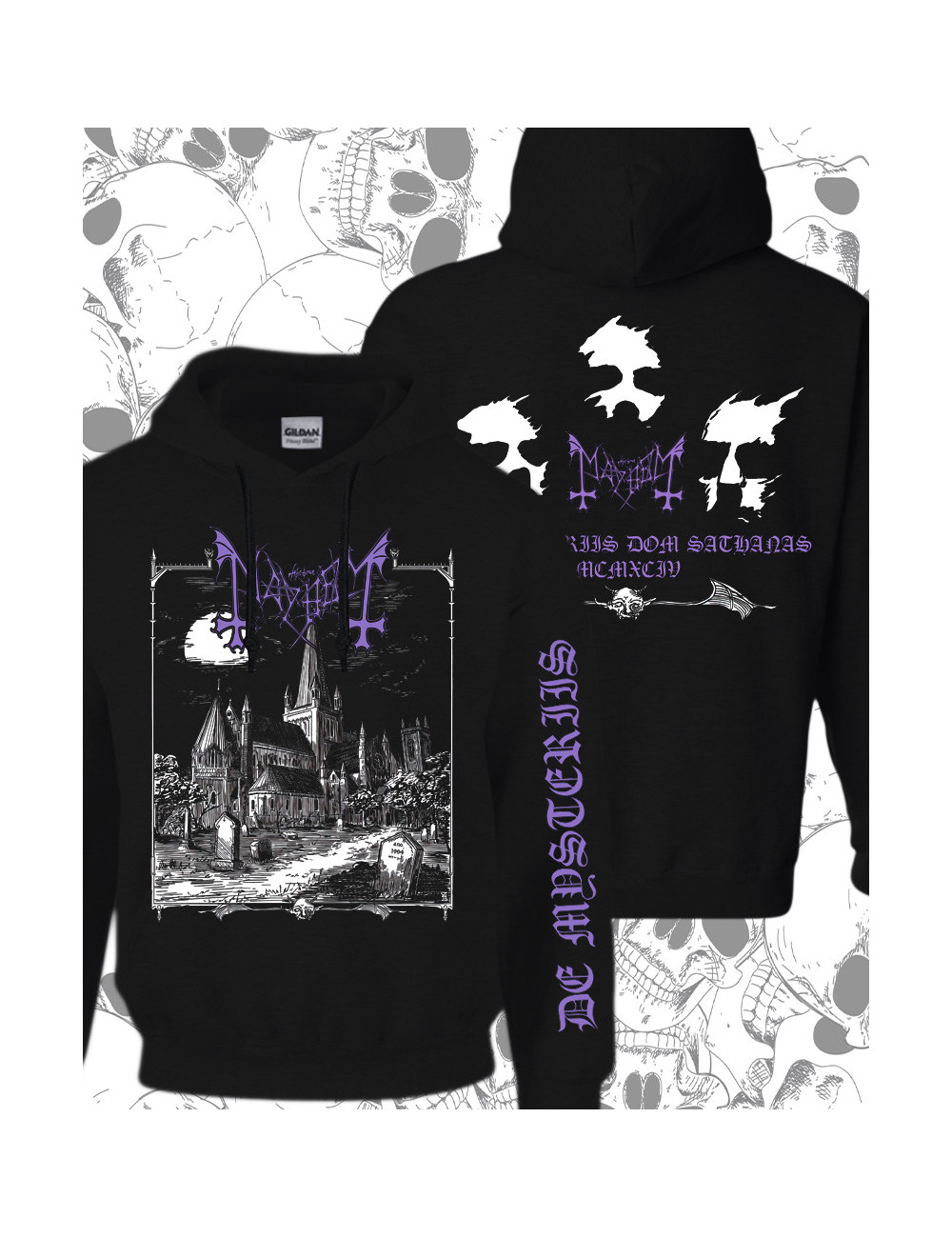 Mayhem De Mysteriis Dom Sathanas Hoodie