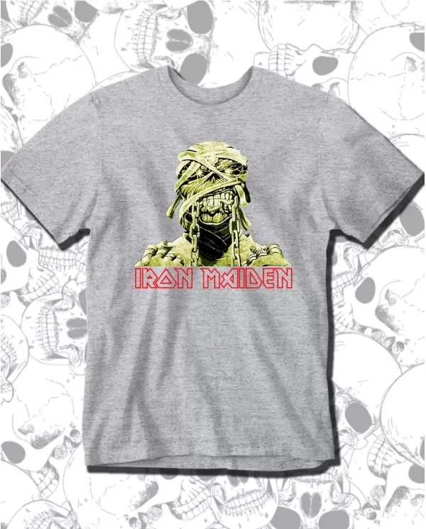 Camiseta Estampada Iron Maiden Eddie 02 🤟 Calidad Premium