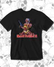 Camiseta Estampada Iron Maiden Eddie 🤟 Calidad Premium