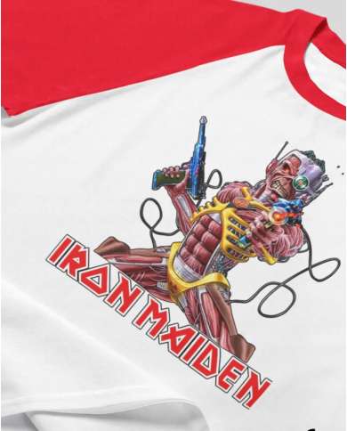 Camiseta Estampada Iron Maiden Eddie 🤟 Calidad Premium