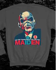 Camiseta Estampada Iron Maiden Poster President 🤟 Calidad Premium