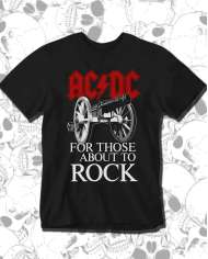 Camiseta Estampada ACDC For Those About To Rock 2 🤟 Calidad Premium