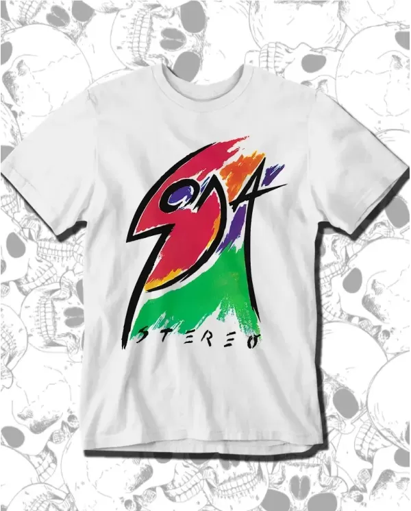 Camiseta Estampada Soda Stereo Languis 🤟 Calidad Premium