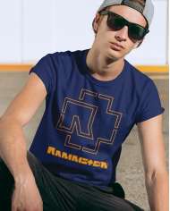 Camiseta Estampada Rammstein Logo 🤟 Calidad Premium