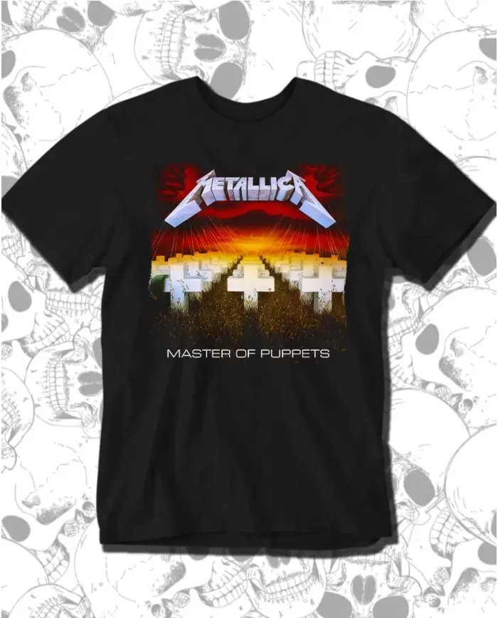 Camiseta Estampada Metallica Master of puppets Album Cover 🤟 Calidad Premium