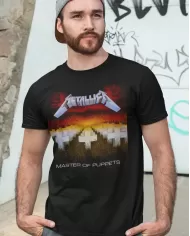 Camiseta Estampada Metallica Master of puppets Album Cover 🤟 Calidad Premium