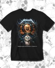 Camiseta Estampada Metallica Ciborg 🤟 Calidad Premium