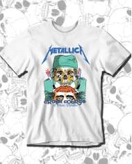 Camiseta Estampada Metallica Skull 06 🤟 Calidad Premium