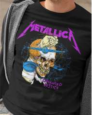 Camiseta Estampada Metallica Skull 04 🤟 Calidad Premium