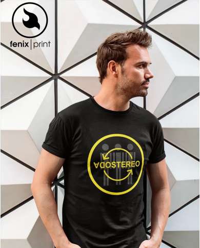 Camiseta Estampada Soda Stereo Circle 🤟 Calidad Premium