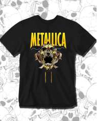 Camiseta Estampada Metallica Skull 01 🤟 Calidad Premium