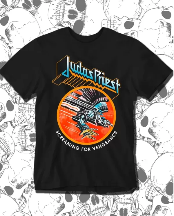 Camiseta Estampada Judas Priest Screaming For Vegeance 02 🤟 Calidad Premium