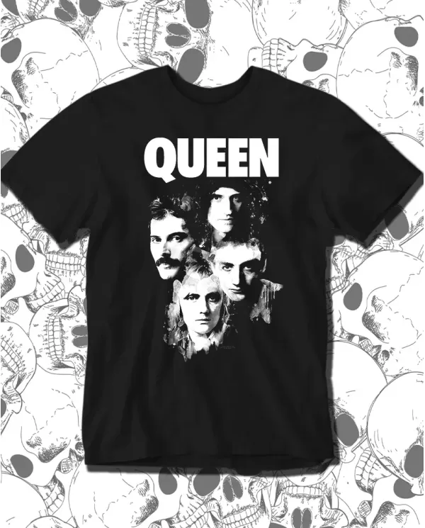 Camiseta Estampada Queen Faces 🤟 Calidad Premium