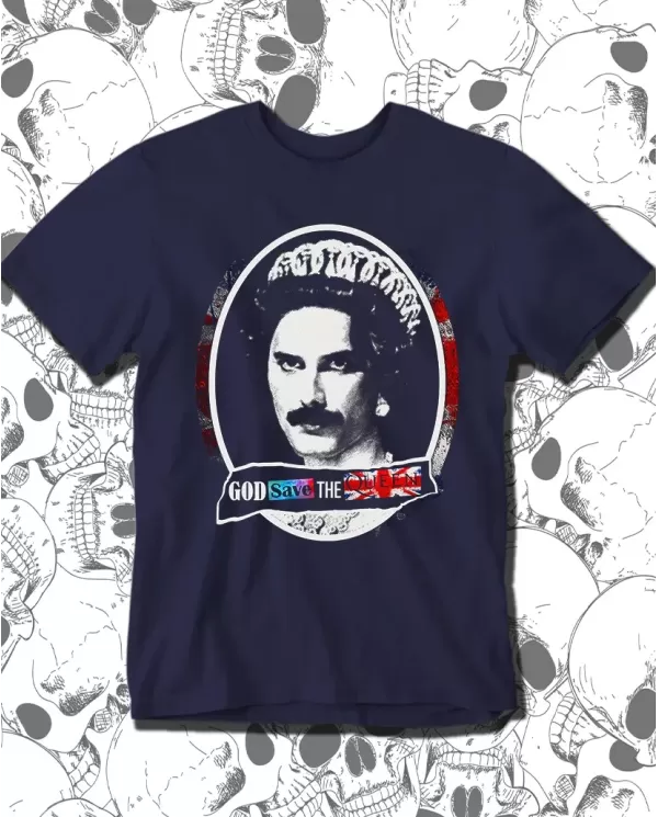 Camiseta Estampada Queen God Save The Queen 🤟 Calidad Premium