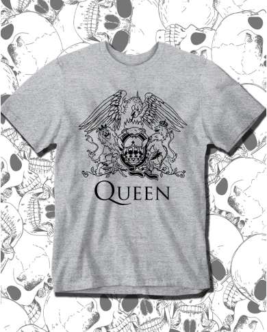 Camiseta Estampada Queen Logo 🤟 Calidad Premium