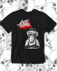 Camiseta Estampada Arctic Monkeys Monkey Hipster 🤟 Calidad Premium