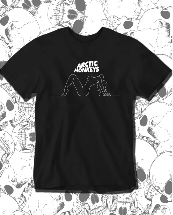 Camiseta Estampada Arctic Monkeys Logo 03 🤟 Calidad Premium