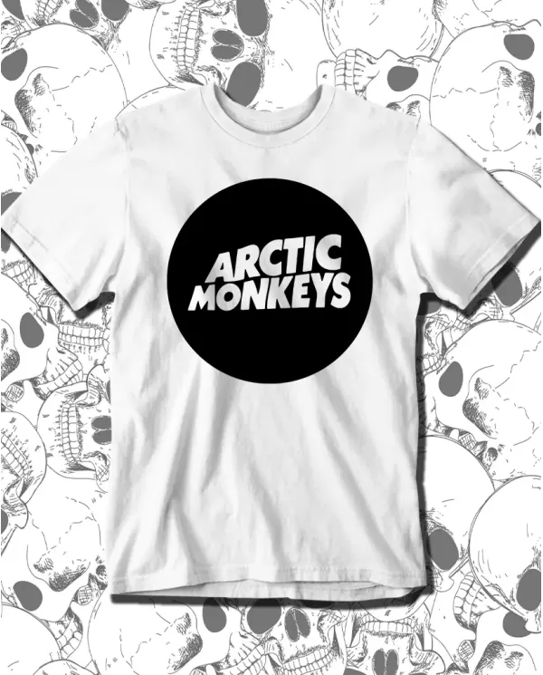 Camiseta Estampada Arctic Monkeys Logo 02 🤟 Calidad Premium