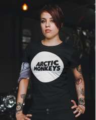 Camiseta Estampada Arctic Monkeys Logo 02 🤟 Calidad Premium