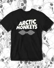 Camiseta Estampada Arctic Monkeys Logo 01 🤟 Calidad Premium