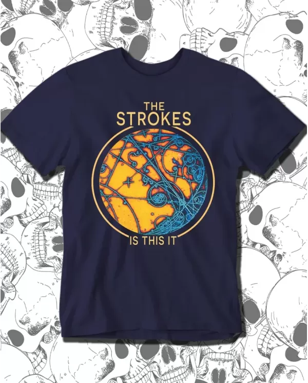 Camiseta Estampada The Strokes Is This It 🤟 Calidad Premium