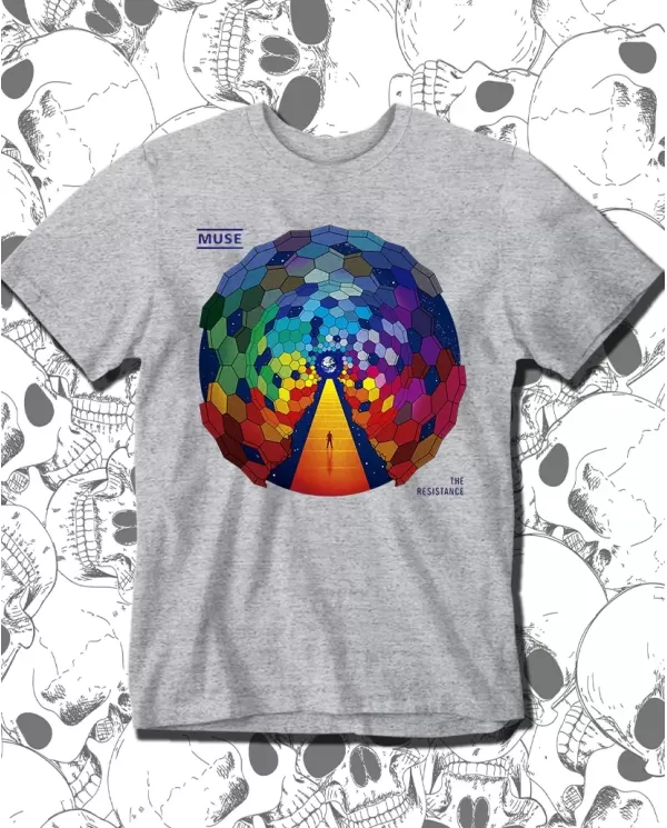Camiseta Estampada Muse The Resistance 🤟 Calidad Premium