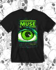 Camiseta Estampada Muse Poster 🤟 Calidad Premium