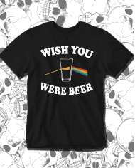 Camiseta Estampada Pink Floyd Wish You Were Beer 🤟 Calidad Premium