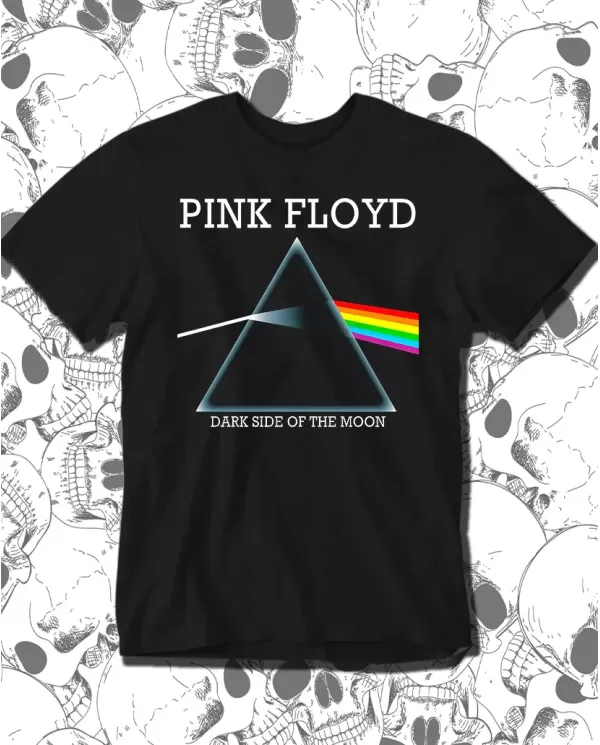 Camiseta Estampada Pink Floyd Dark Side Of The Moon 02 🤟 Calidad Premium