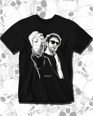 Camiseta Estampada Gustavo Cerati Hand 🤟 Calidad Premium