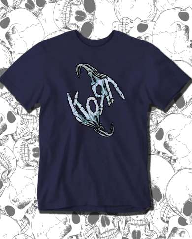 Camiseta Estampada Korn Hands 🤟 Calidad Premium