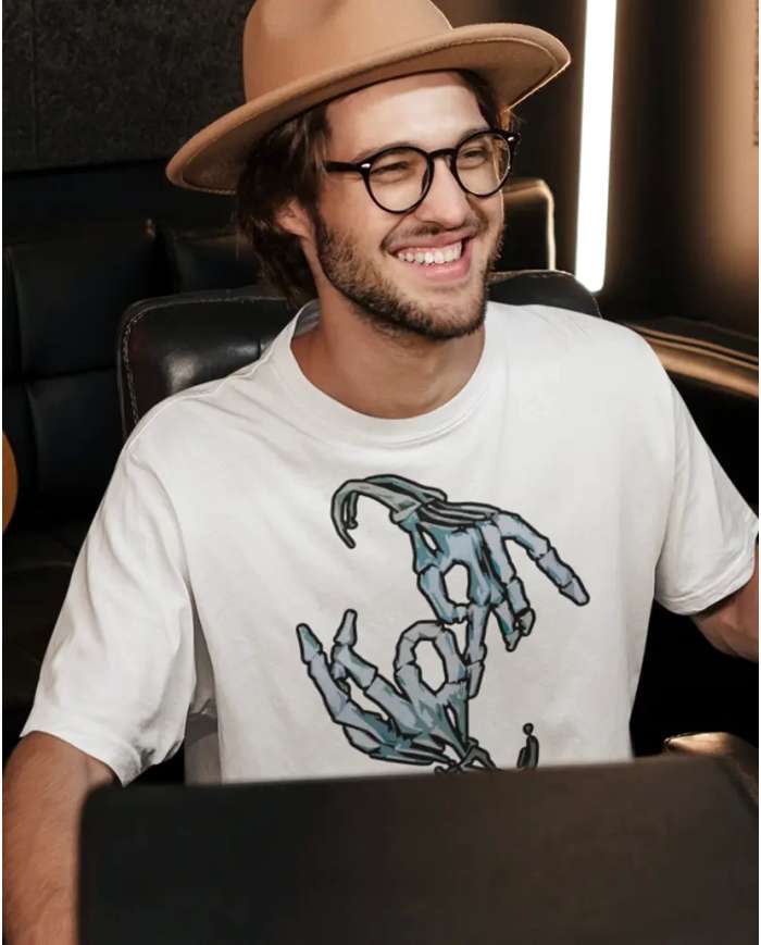 Camiseta Estampada Korn Hands 🤟 Calidad Premium