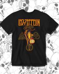 Camiseta Estampada Led Zeppelin Poster 02 🤟 Calidad Premium