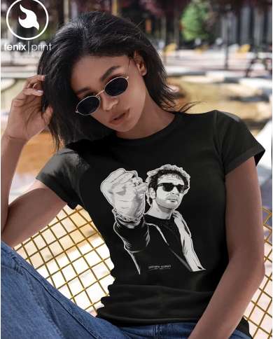 Camiseta Estampada Gustavo Cerati Hand 🤟 Calidad Premium