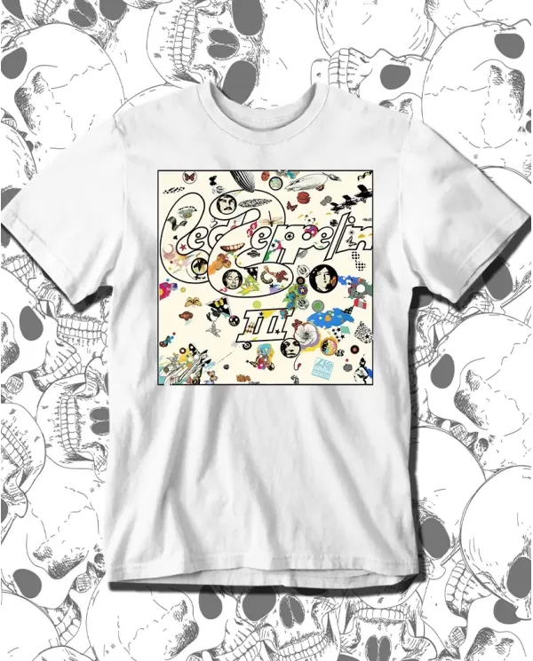 Camiseta Estampada Led Zeppelin III 🤟 Calidad Premium