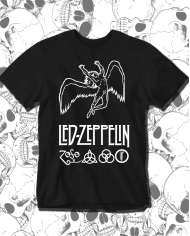 Camiseta Estampada Led Zeppelin Angel 02 🤟 Calidad Premium