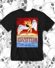 Camiseta Estampada Led Zeppelin Angel 01 🤟 Calidad Premium
