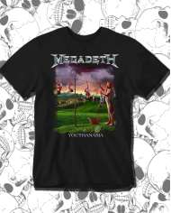 Camiseta Estampada Megadeth Youthanasia 🤟 Calidad Premium