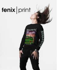 Camiseta Estampada Megadeth Youthanasia 🤟 Calidad Premium