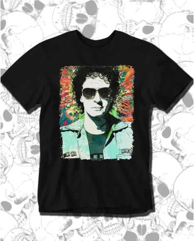 Camiseta Estampada Gustavo Cerati Jean 🤟 Calidad Premium
