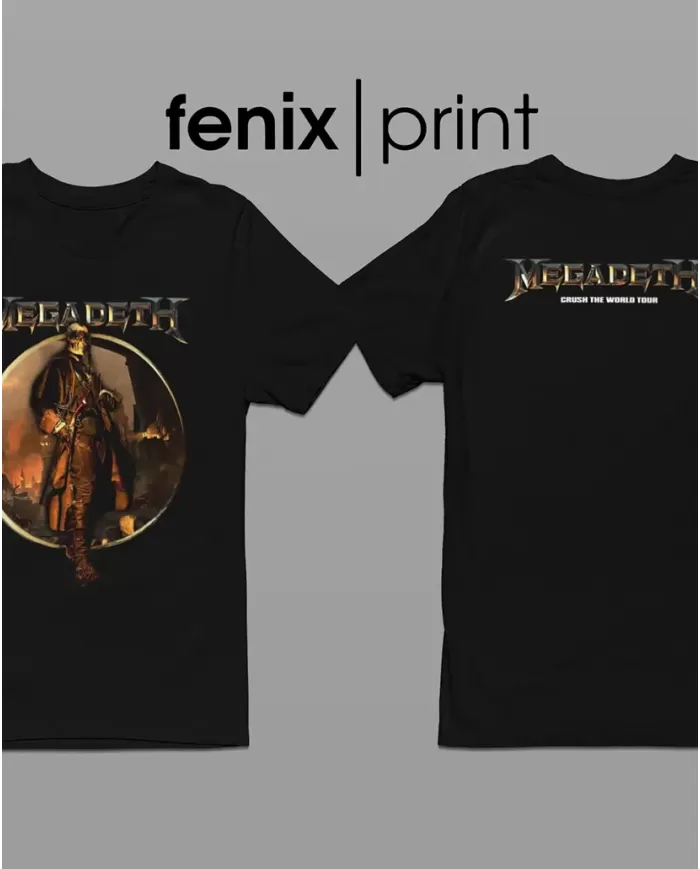 Megadeth Crush The World Tour