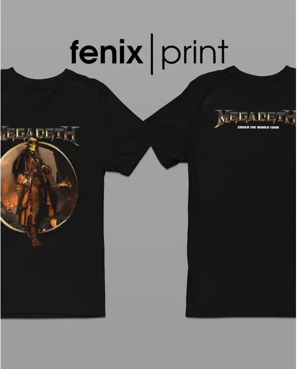 Megadeth Crush The World Tour