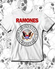 Camiseta Estampada Ramones Color 🤟 Calidad Premium