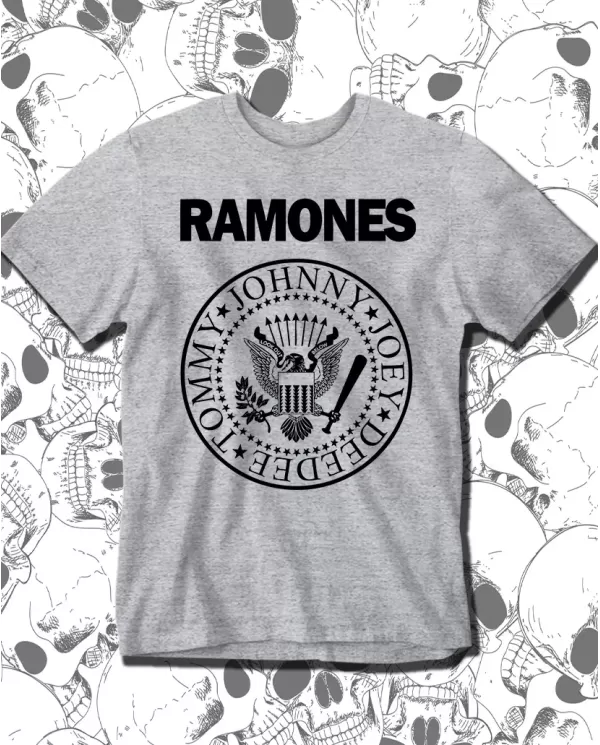 Camiseta Estampada Ramones 🤟 Calidad Premium