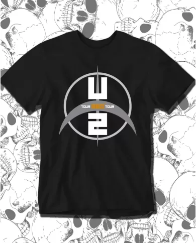 Camiseta Estampada U2 360 Tour 🤟 Calidad Premium