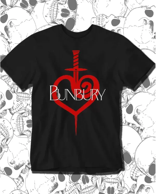 Camiseta Estampada Enrique Bunbury 03 🤟 Calidad Premium