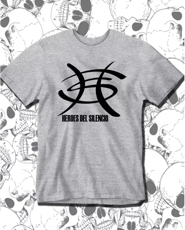 Camiseta Estampada Heroes Del Silencio 01 🤟 Calidad Premium