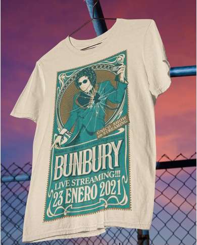 Camiseta Estampada Enrique Bunbury 02 🤟 Calidad Premium
