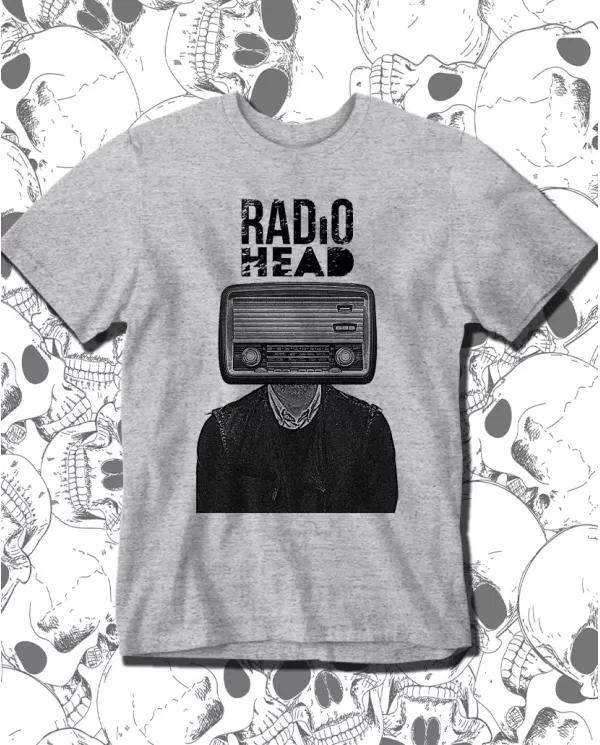 Camiseta Estampada Radiohead 01 🤟 Calidad Premium