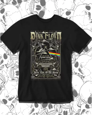 Camiseta Estampada Pink Floyd Poster 02 🤟 Calidad Premium
